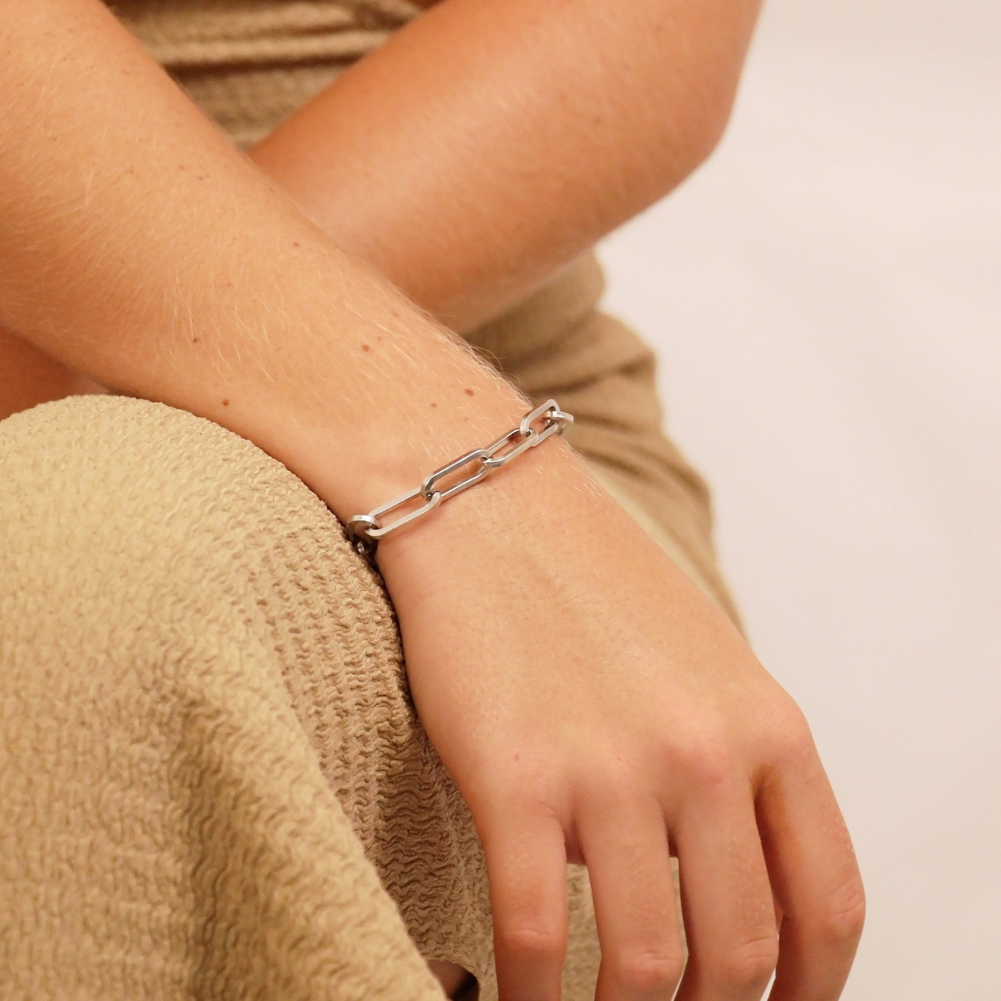 Paperclip Bracelet - 6.5mm - Stainless Steel