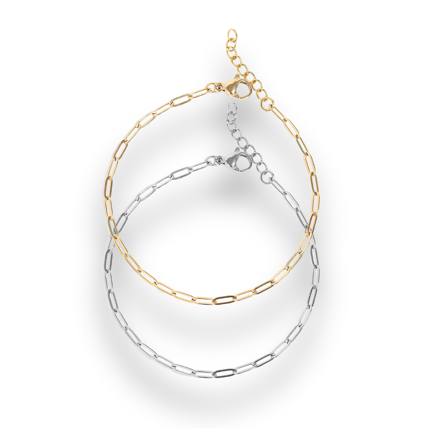 Paperclip Bracelet - 2.5mm - Stainless Steel