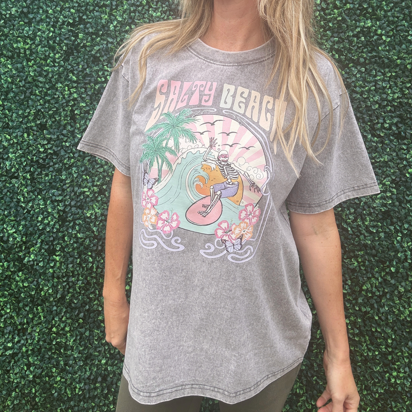 Salty Beach Oversized T-Shirt