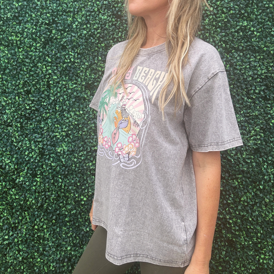 Salty Beach Oversized T-Shirt