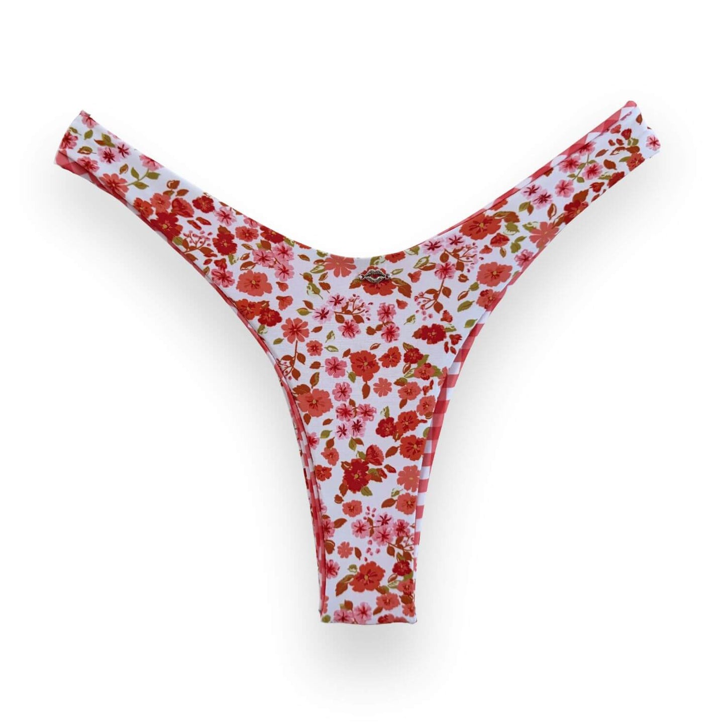 Laguna Reversible Bikini Bottom - Summer Picnic