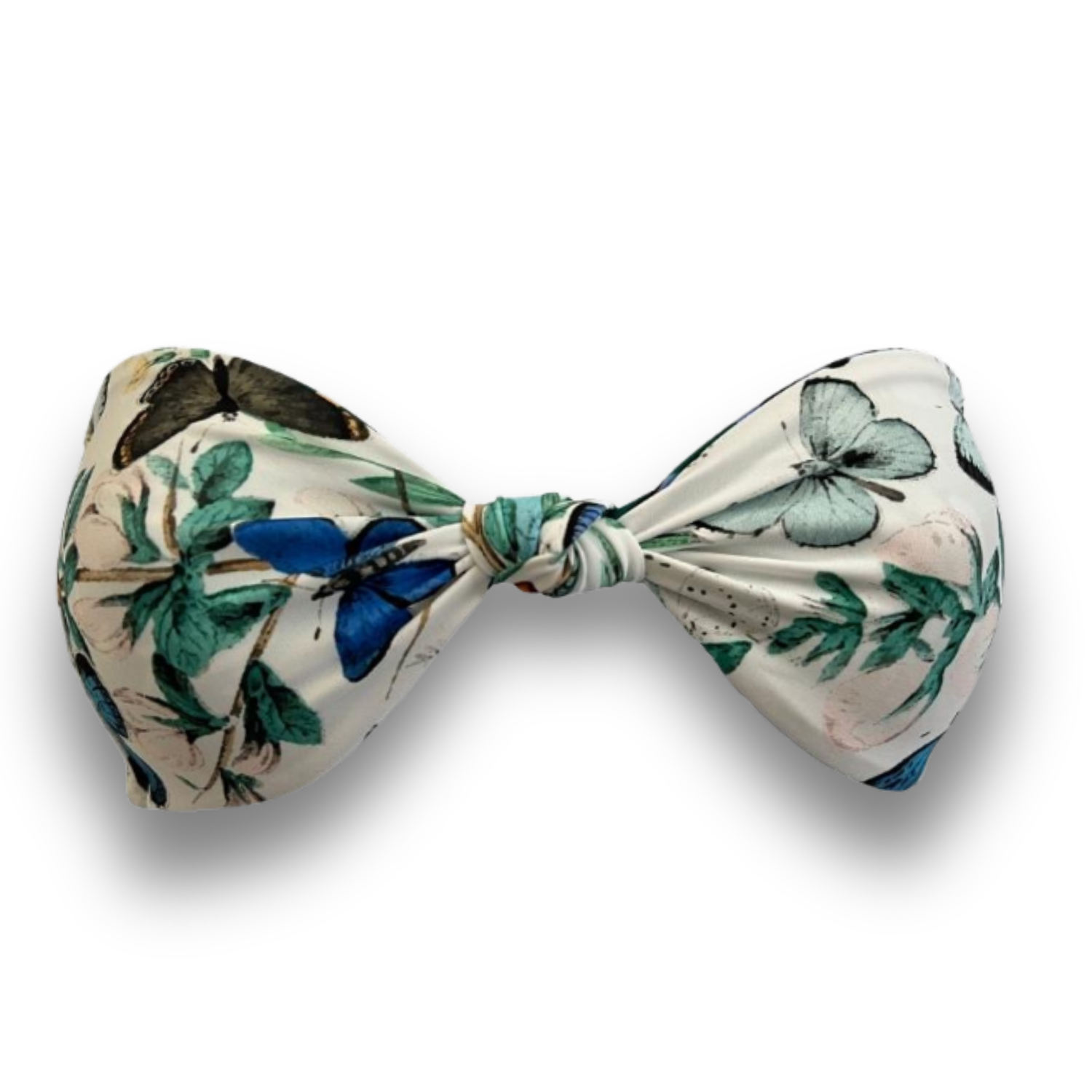 Sandbar Reversible Strapless Bikini Top Wild Butterflies