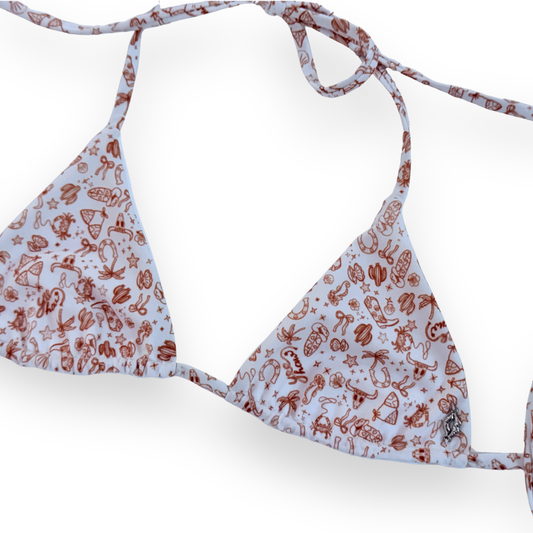 Shore Thing Bikini Top - Coastal Cowgirl