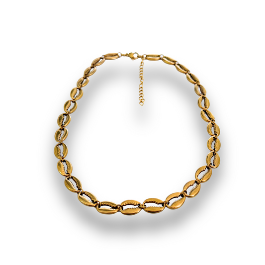 Gold chain necklace