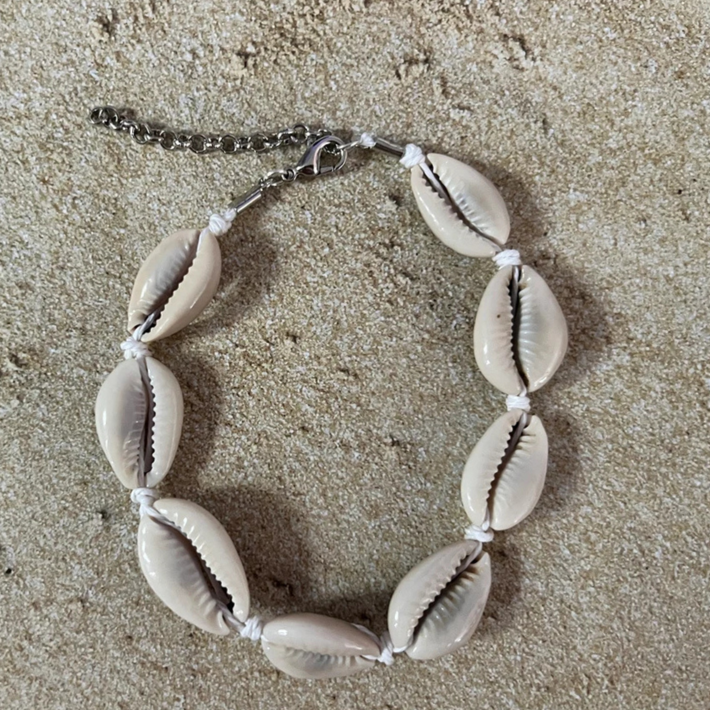 Cowrie Seashell Anklet