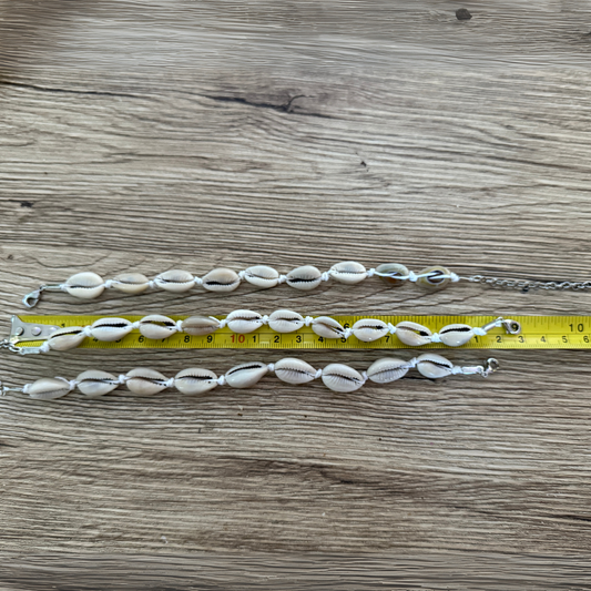 Cowrie Seashell Anklet