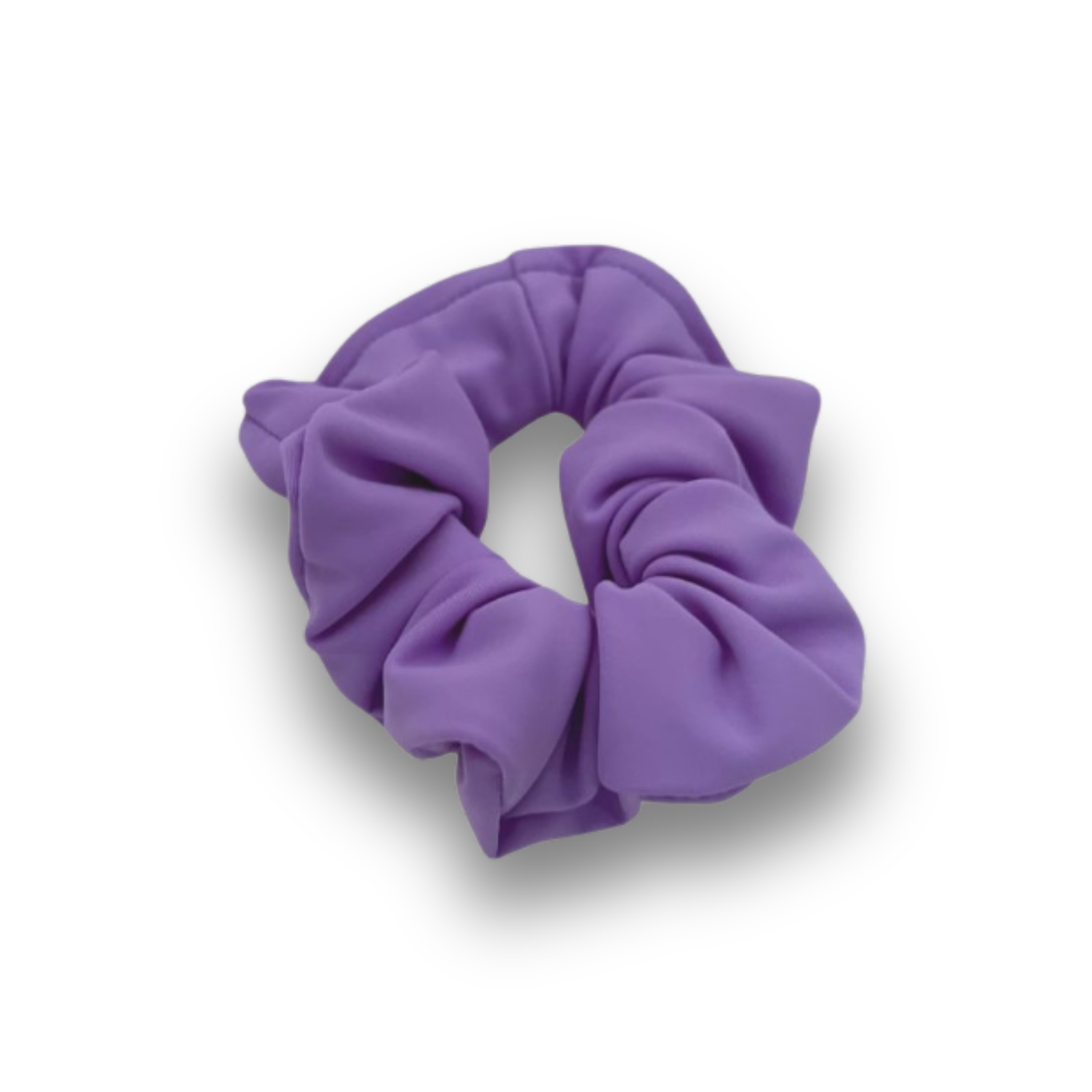 Lilac Hair Scrunchie Athletic X Swim Spandex Hair Tie