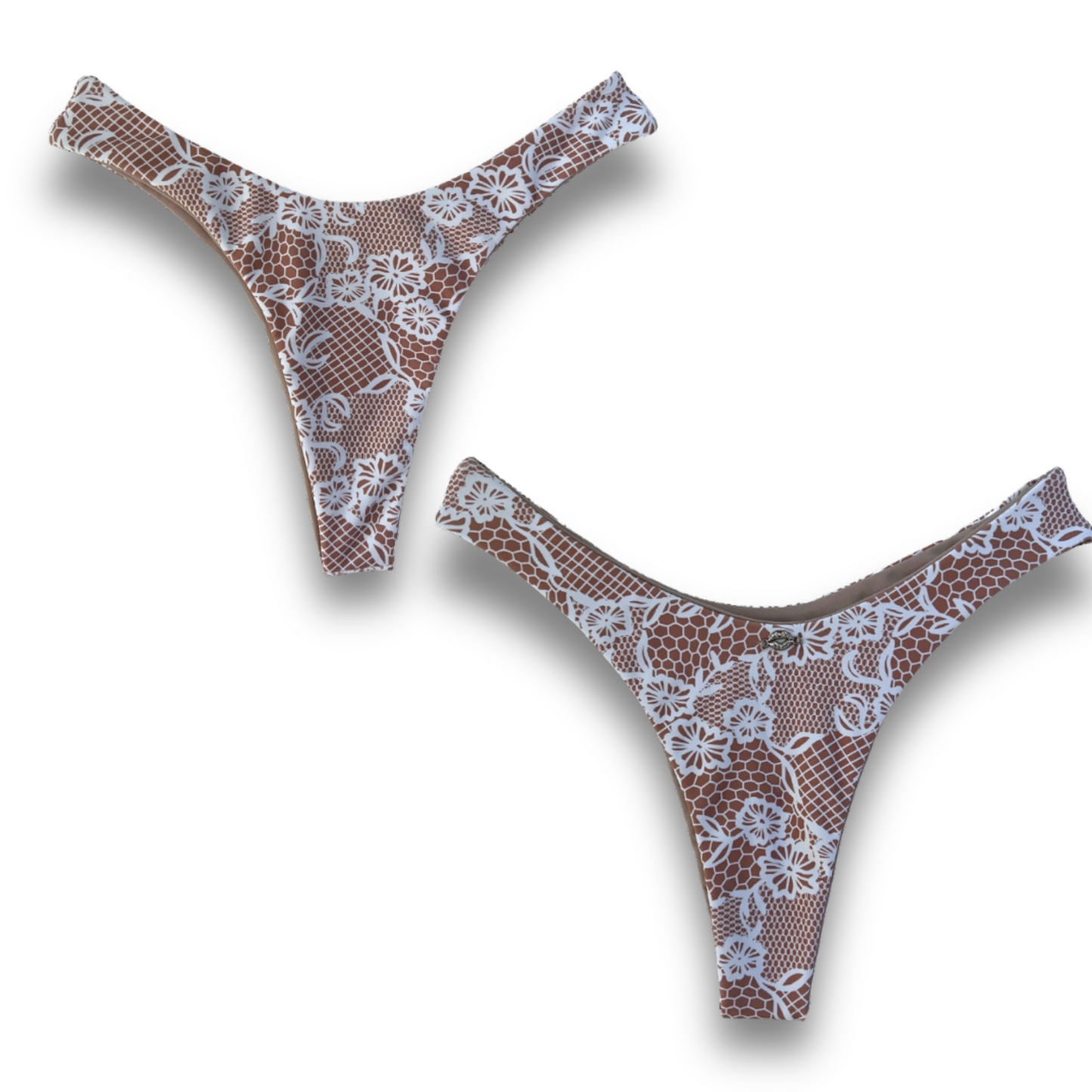 Laguna Reversible Bikini Bottoms - Coco Bloom