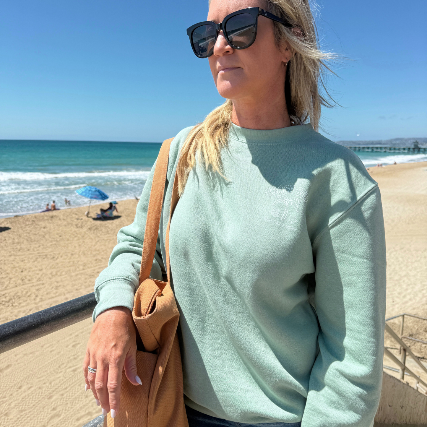 Meet Me at the Beach - Beach Bum Sweatshirt