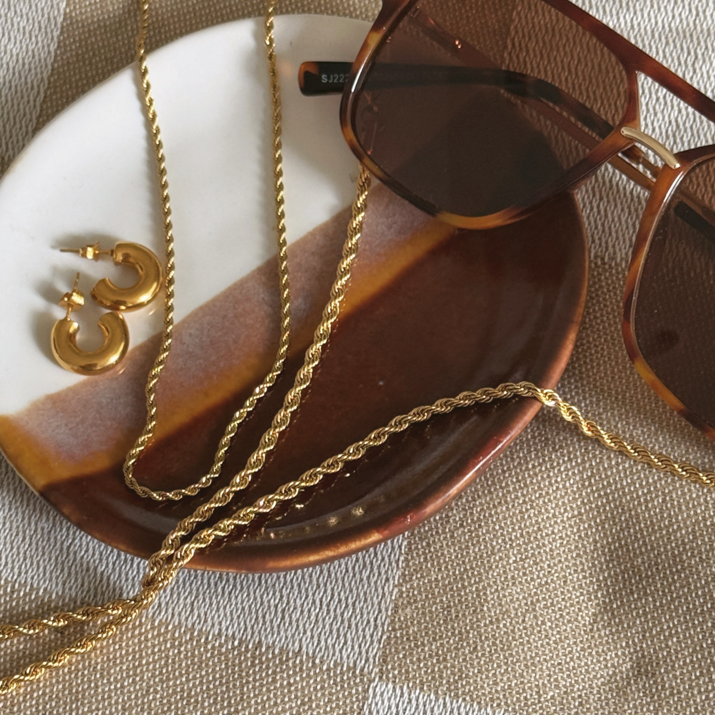 Natalie Necklace - Gold