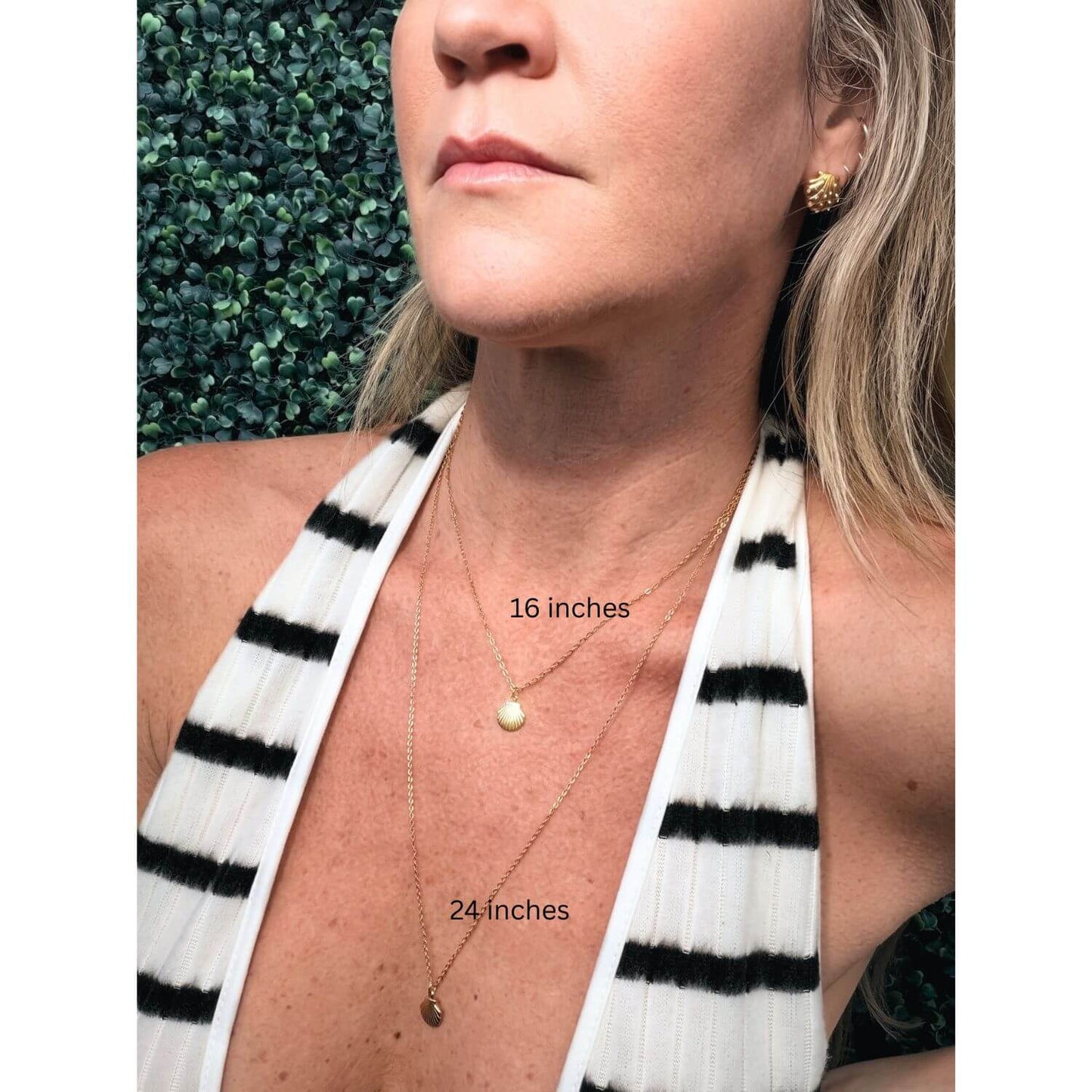 Seashell Minimalistic Necklace