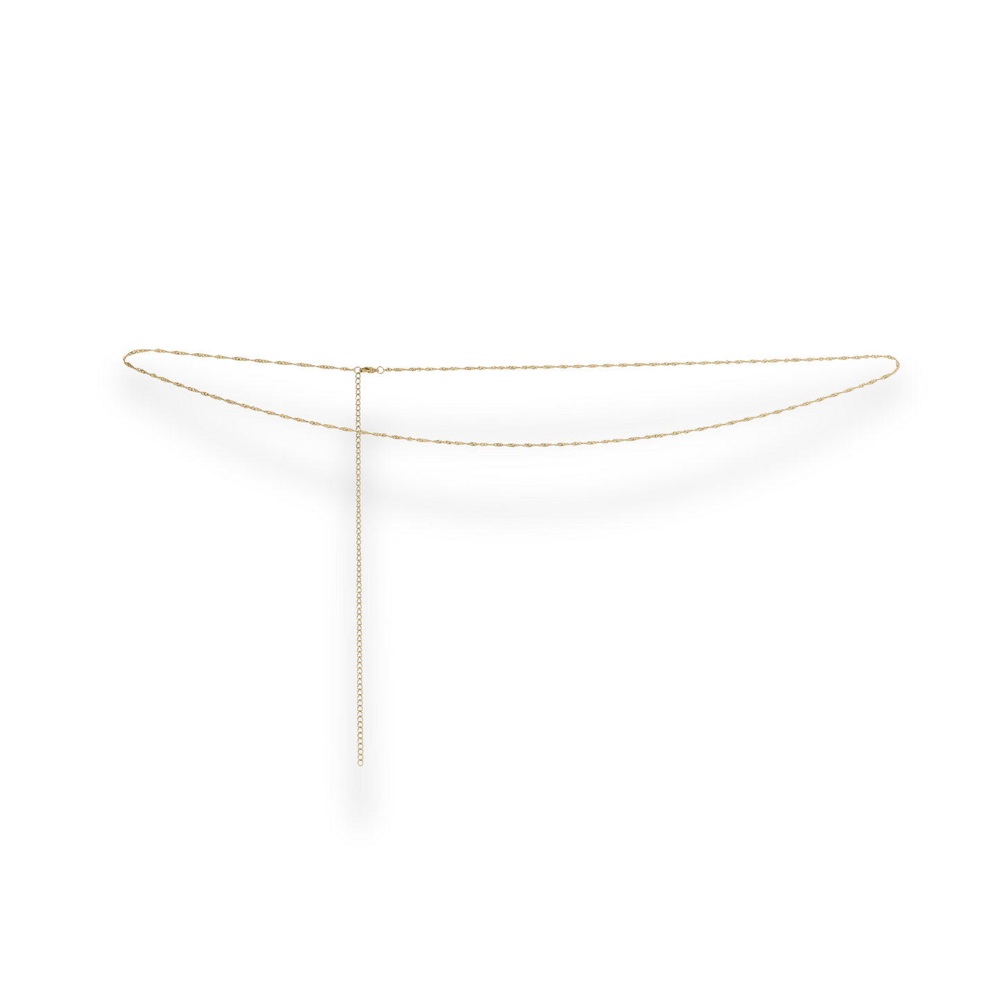 Singapore - Twisted Chain - Stainless Steel Belly Chain