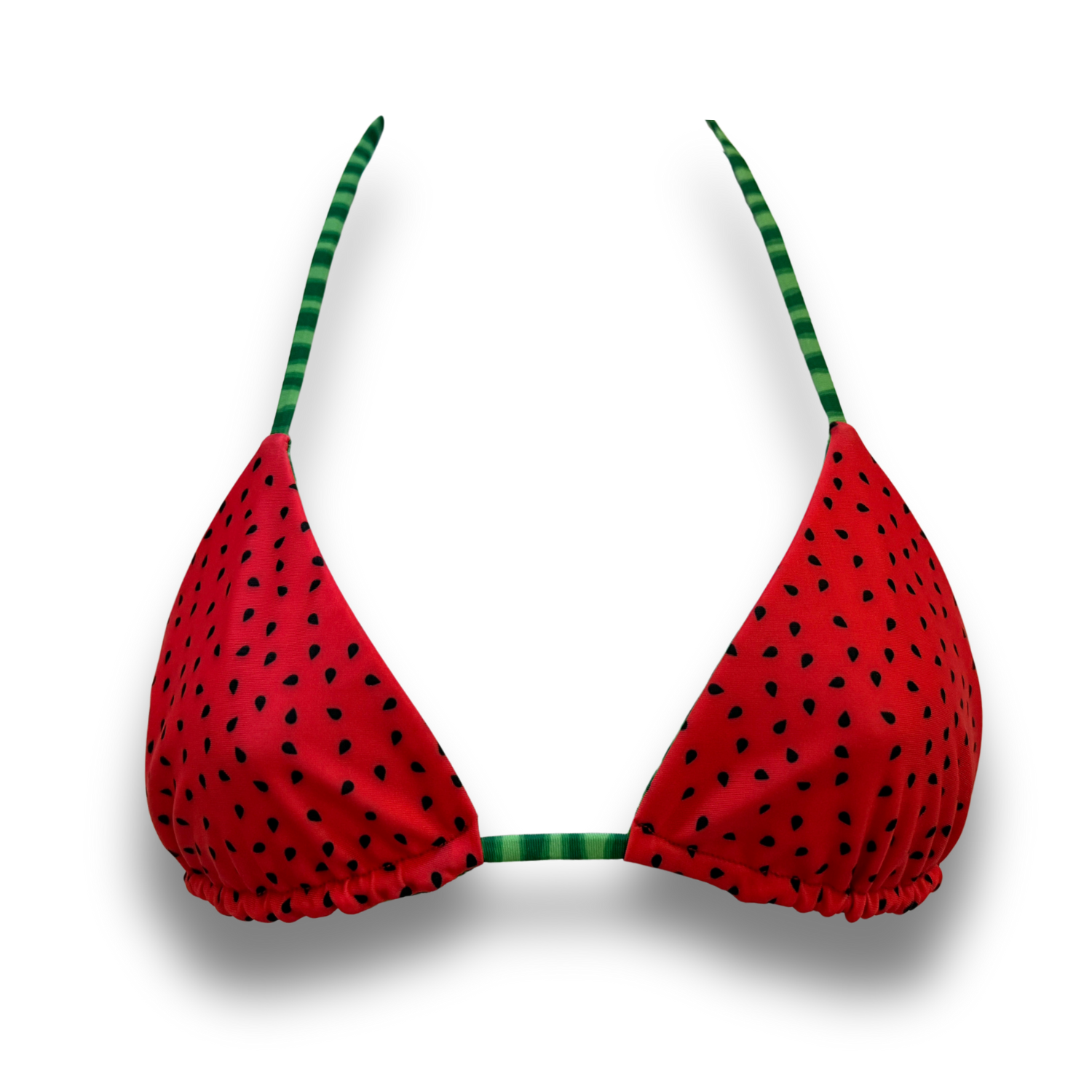 Shore Thing Reversible Bikini Top Watermelon – Salty Kiss Swim