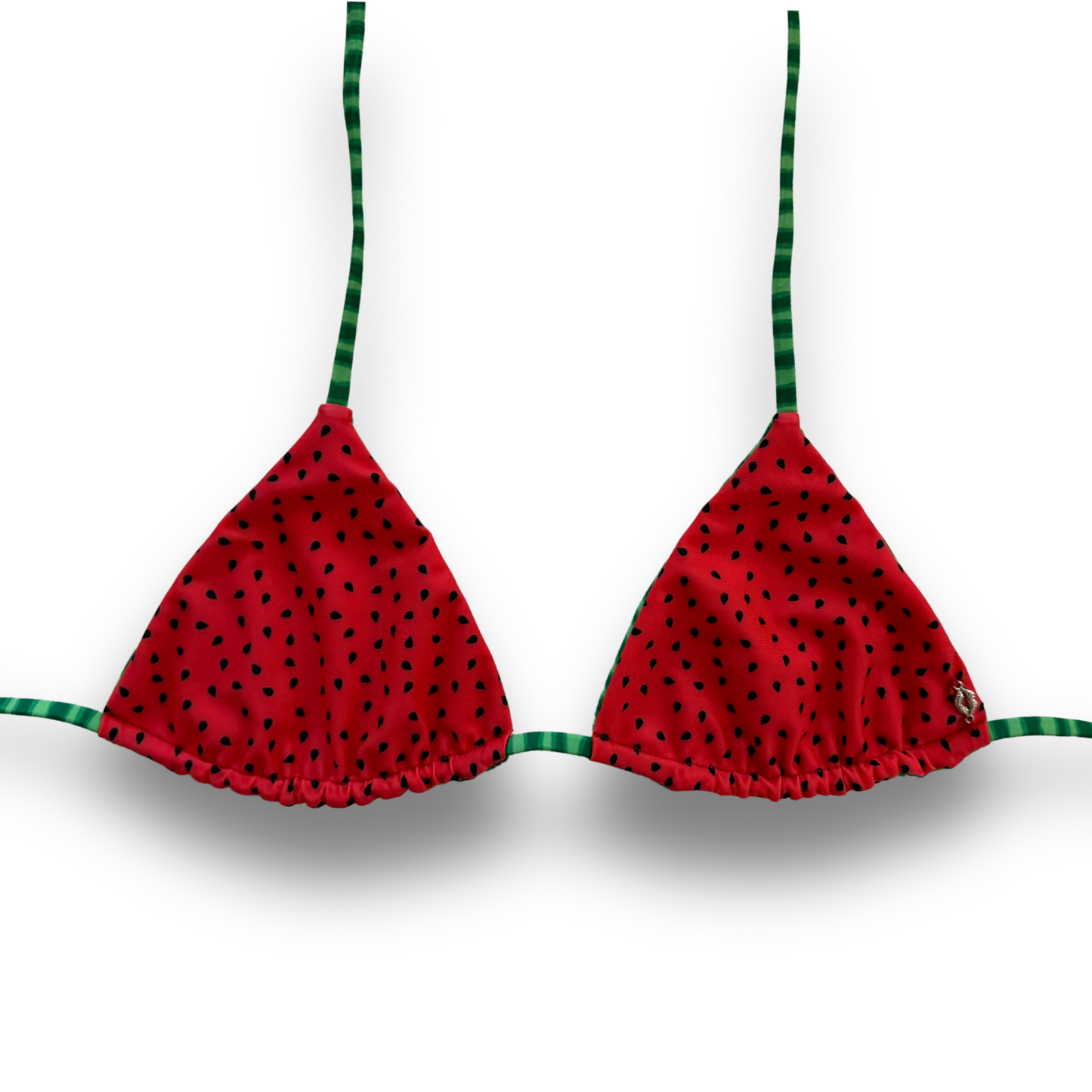 Shore Thing Reversible Bikini Top - Watermelon