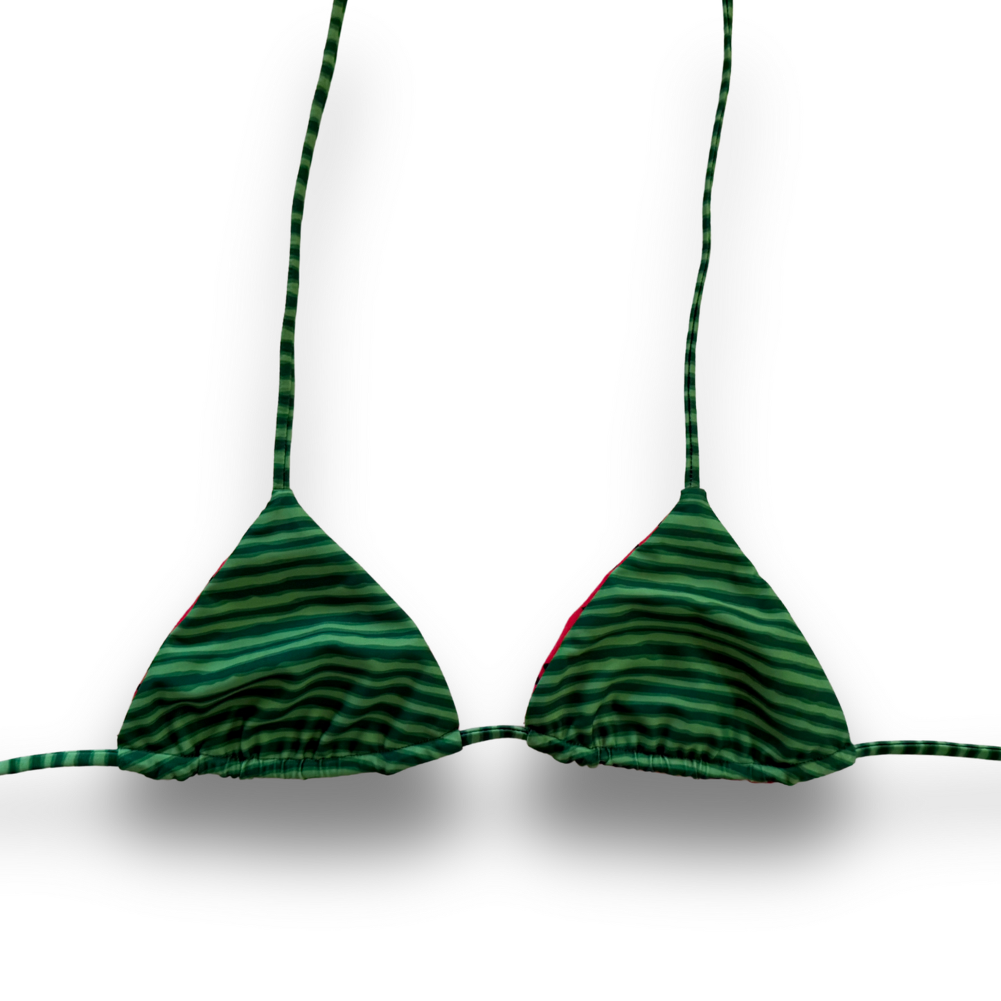 Shore Thing Reversible Bikini Top - Watermelon
