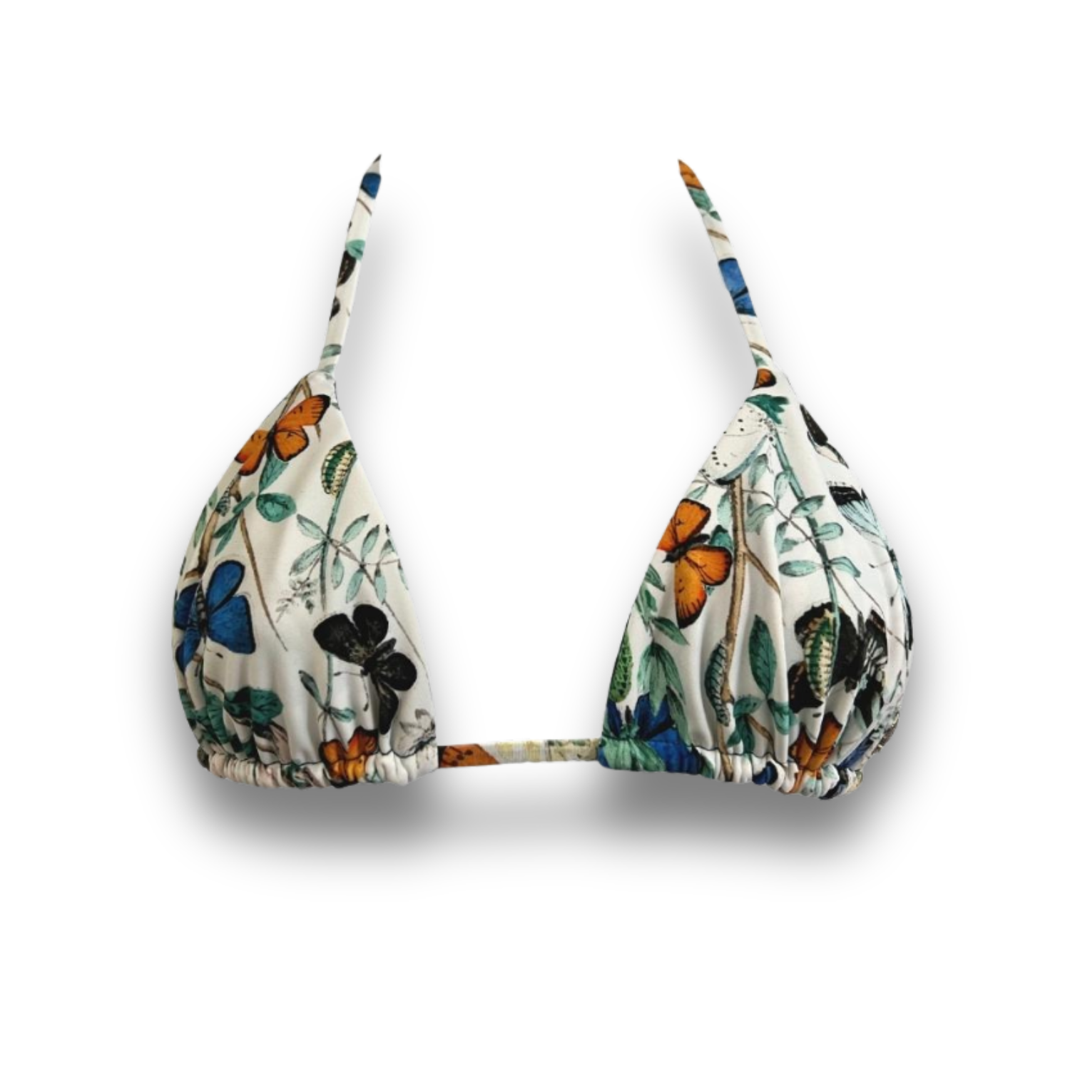 Shore Thing Reversible Bikini Top Wild Butterflies