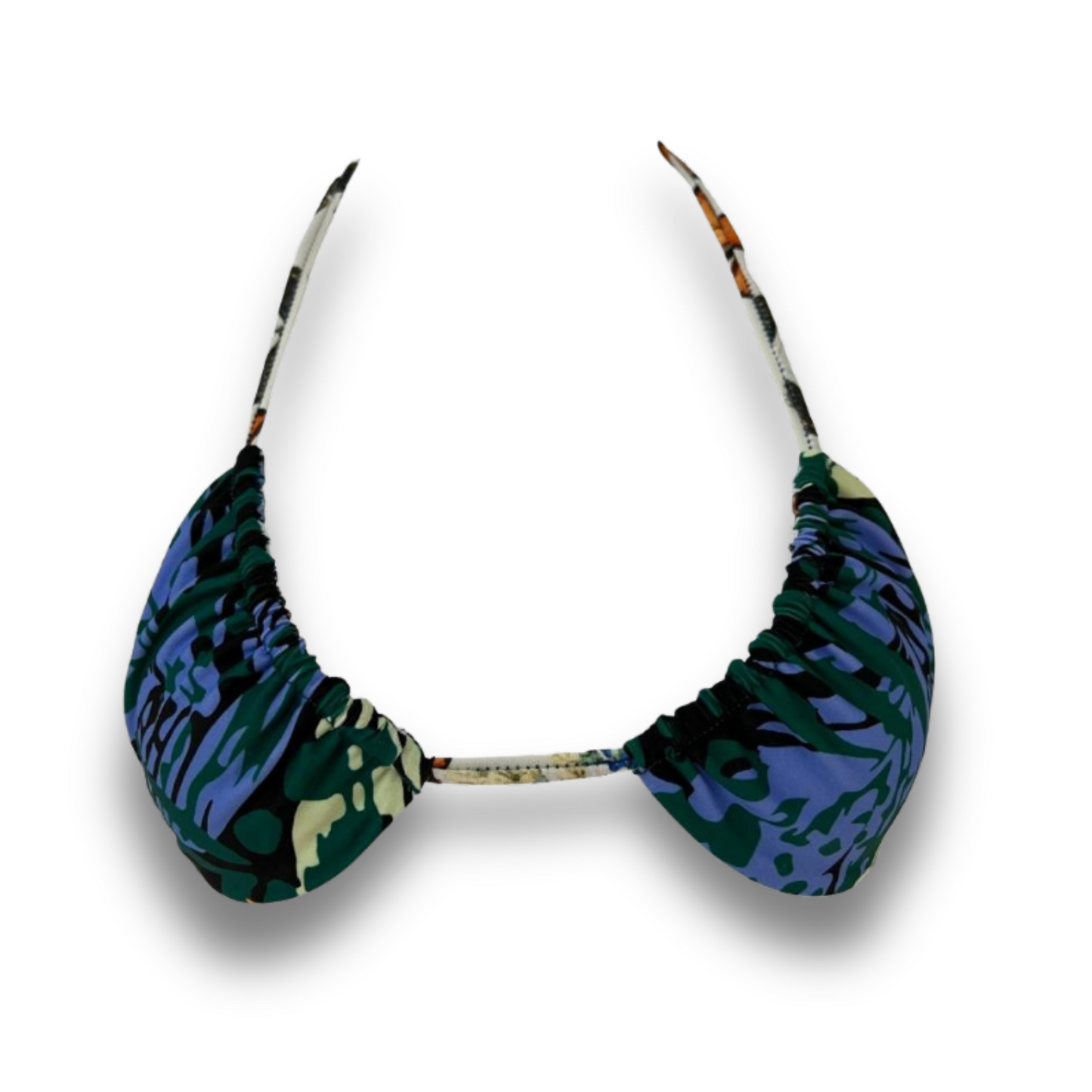 Shore Thing Reversible Bikini Top - Wild Butterflies