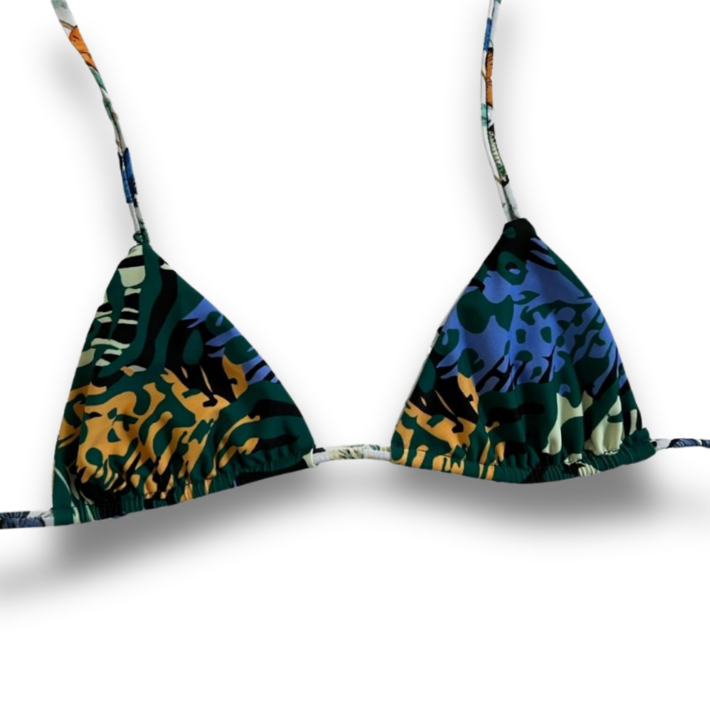 Shore Thing Reversible Bikini Top - Wild Butterflies