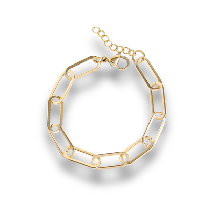 Paperclip Bracelet - 6.5mm - Stainless Steel