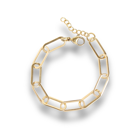 Paperclip Bracelet - 6.5mm - Stainless Steel