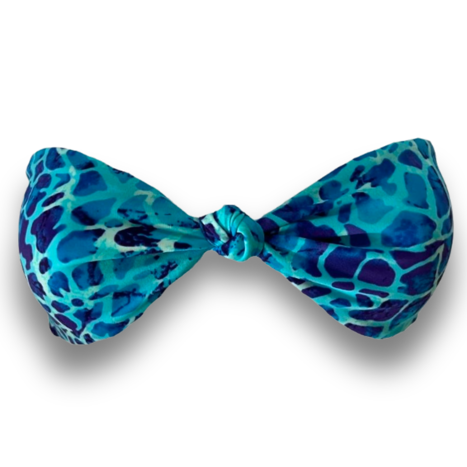 Sandbar Strapless Bikini Top Blue Lagoon
