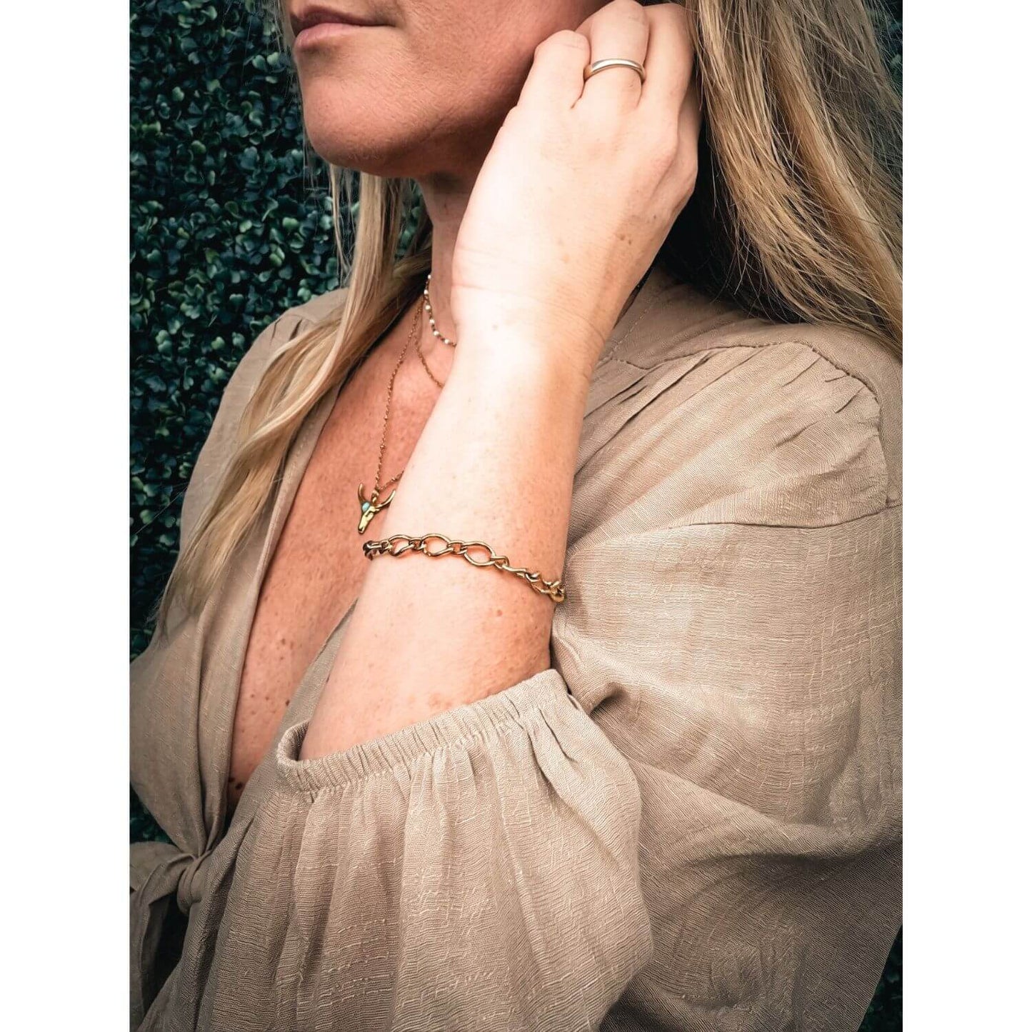 Elyse Chain Bracelet - Gold