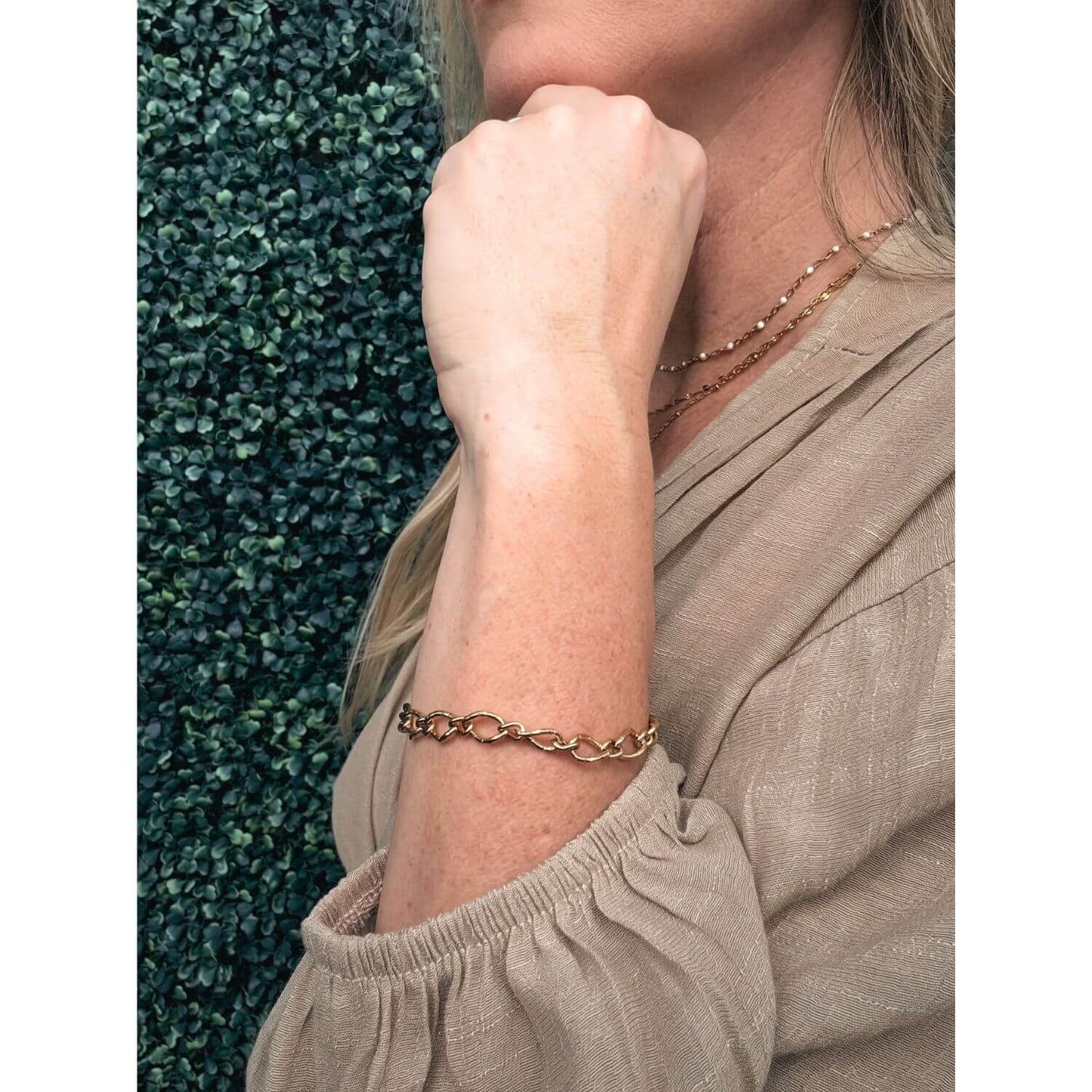 Elyse Chain Bracelet - Gold
