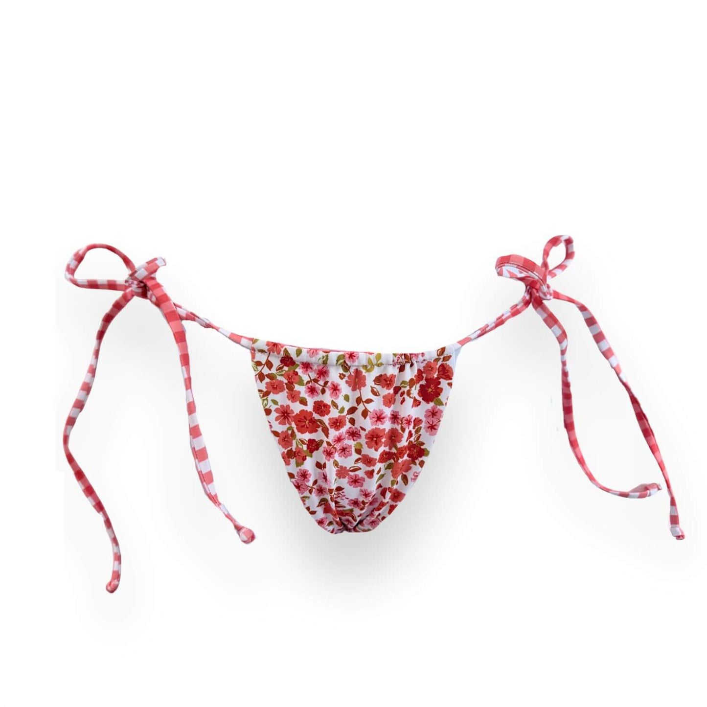Ibiza Reversible Bikini Bottom - Summer Picnic