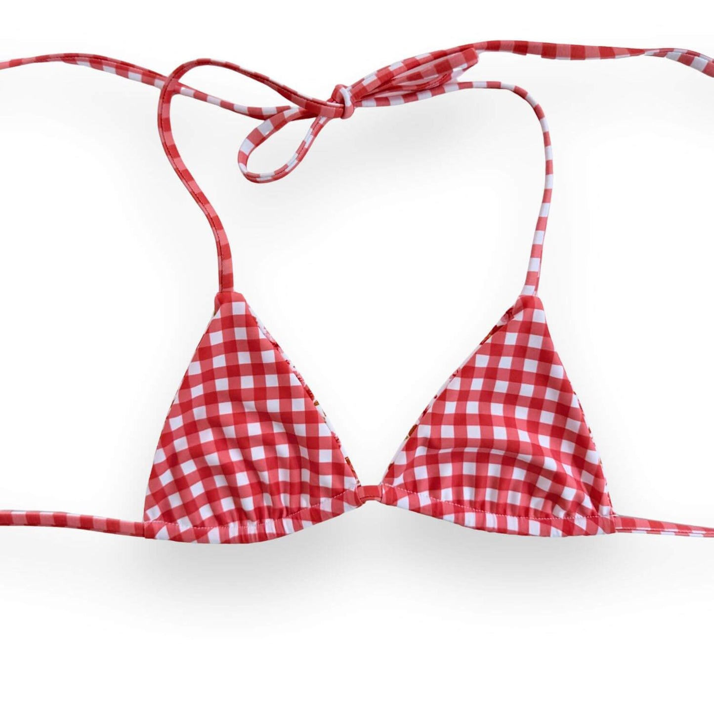 Shore Thing Reversible Bikini Top - Summer Picnic