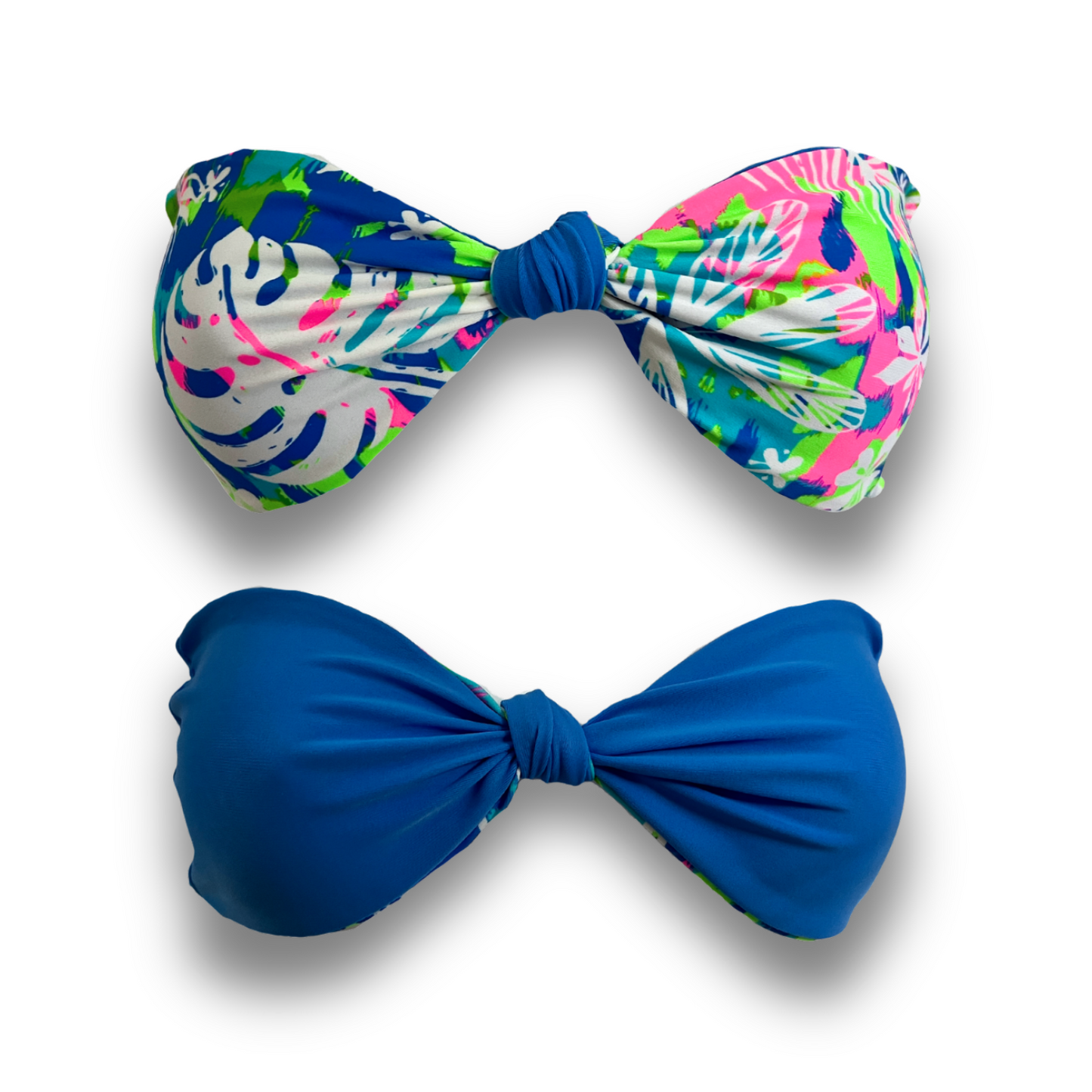 Sandbar Strapless Bikini Top - Bahama Breeze