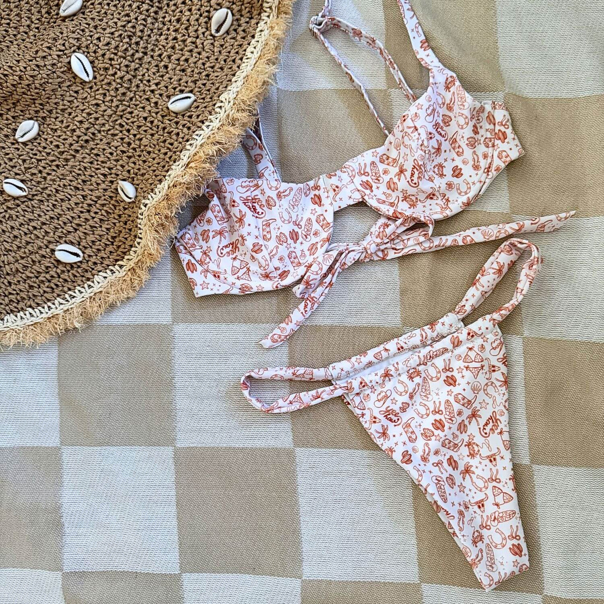 Nikki Beach Bikini Bottom - Coastal Cowgirl