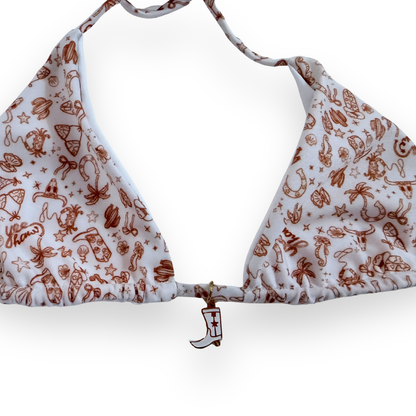 Cowgirl Boot Bikini Charm