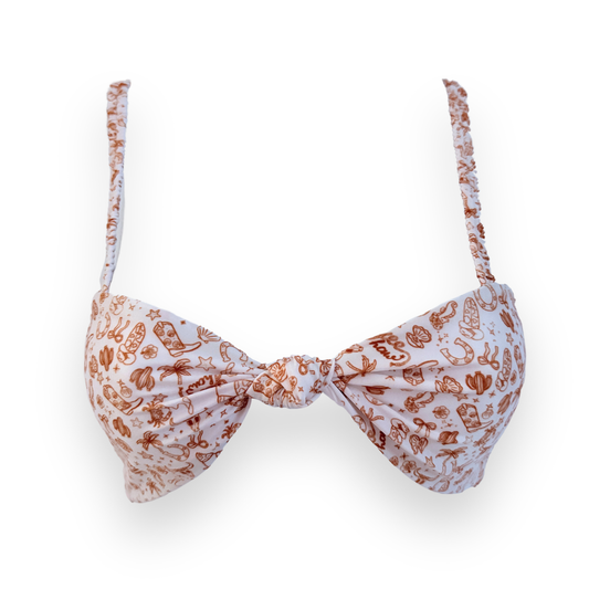 Marina Bikini Top - Coastal Cowgirl