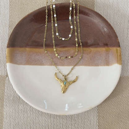 Coastal Cowgirl Necklace Set - Gold