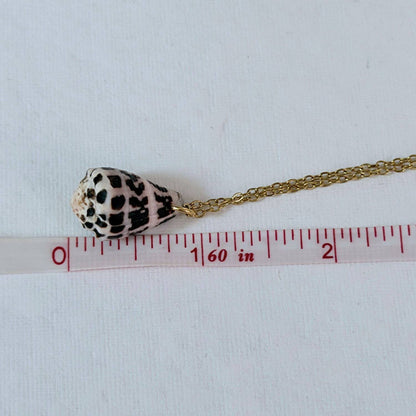 Hebrew Cone Hawaiian Necklace - Gold
