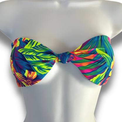 Sandbar Reversible Strapless Bikini Top - Kailani
