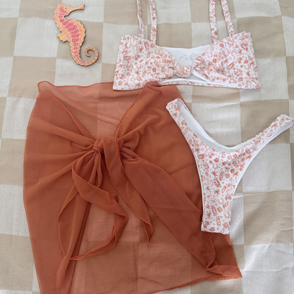 Lucky Penny - Coastal Cowgirl - Sheer Sarong Cover Up