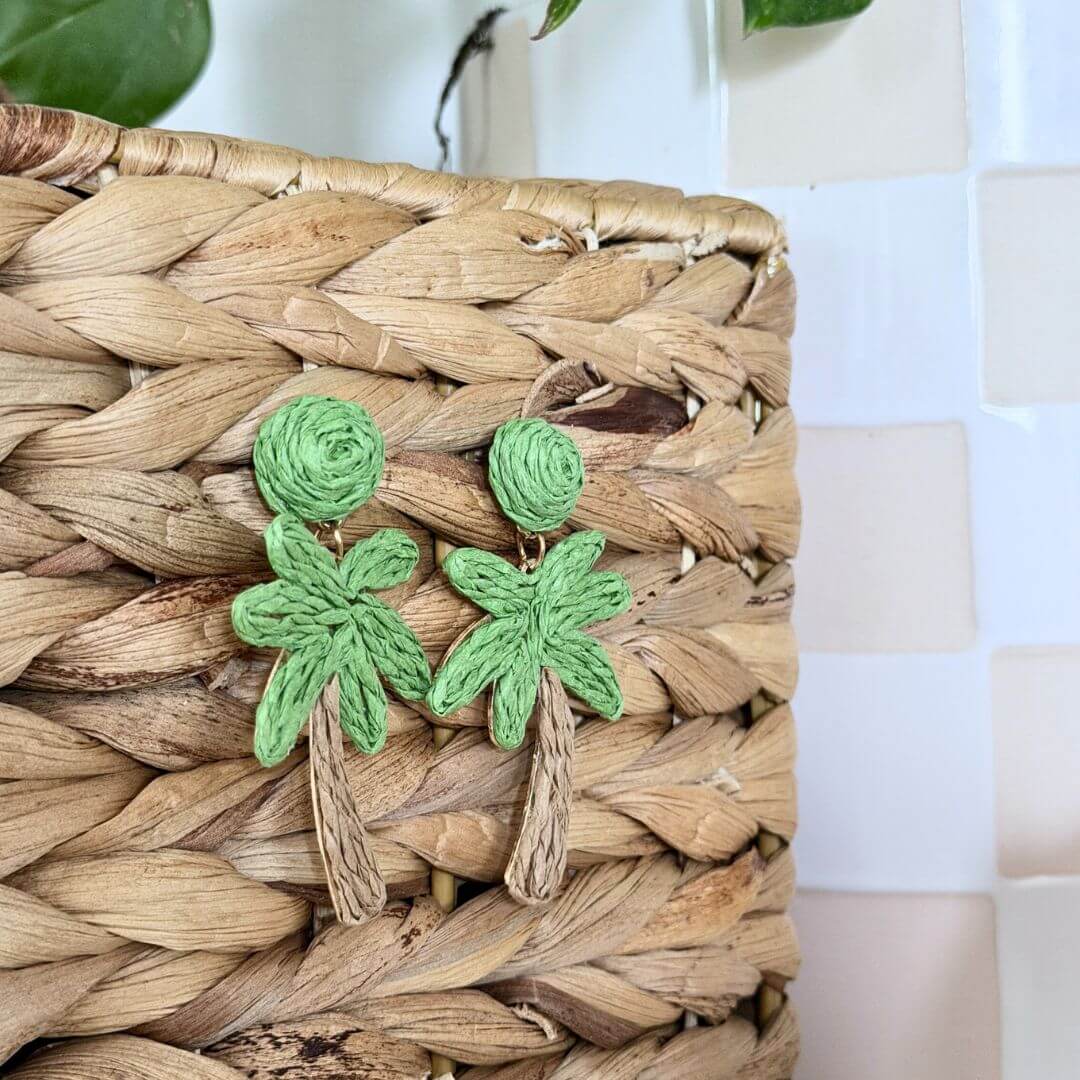 Playa - Palm Tree Earrings