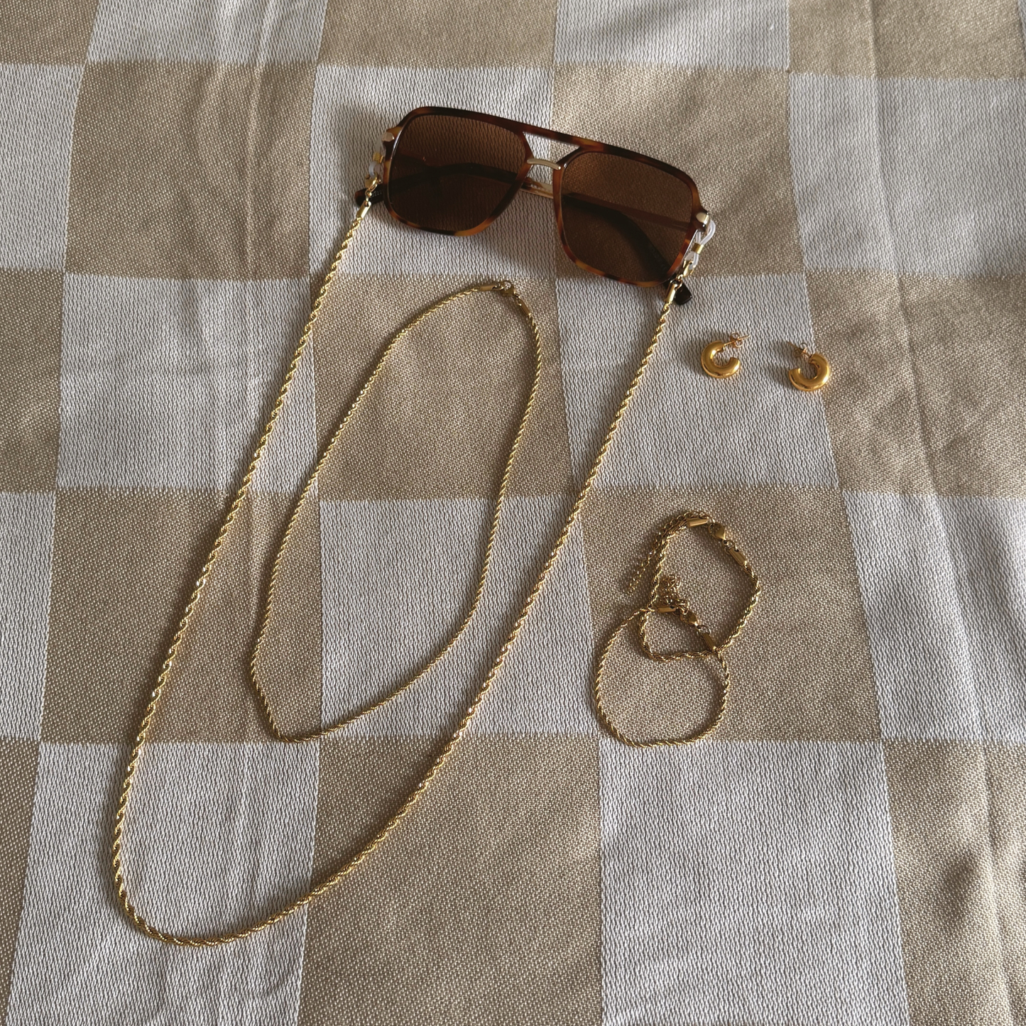 Natalie Necklace - Gold