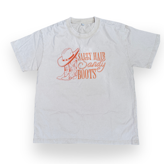 Salty Hair Sandy Boots Oversized T-Shirt