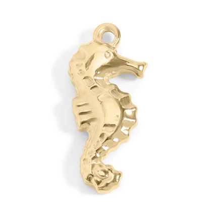 Seahorse - Gold Stainless Charm Necklace