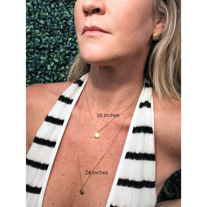 Seashell Minimalistic Necklace