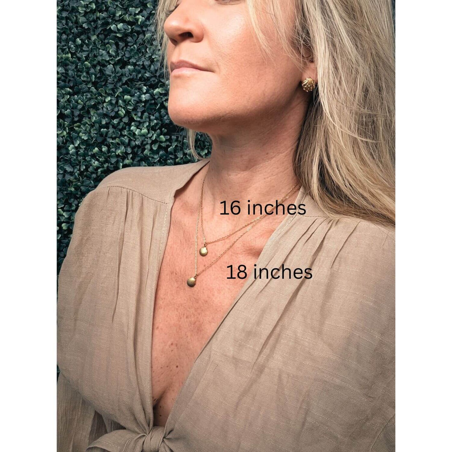 Seashell Minimalistic Necklace