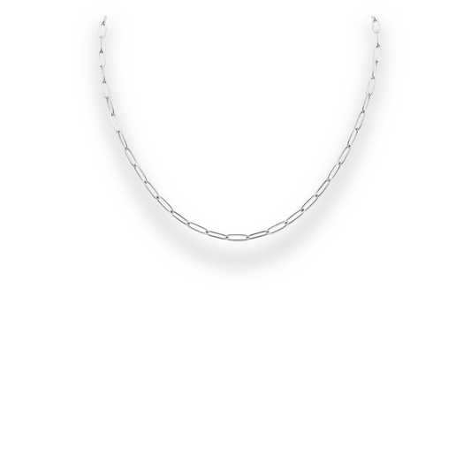 Paperclip Necklace - 2.5mm - Stainless Steel