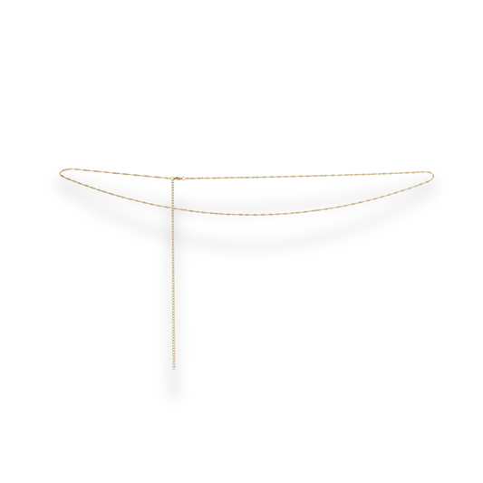 Singapore - Twisted Chain - Stainless Steel Belly Chain