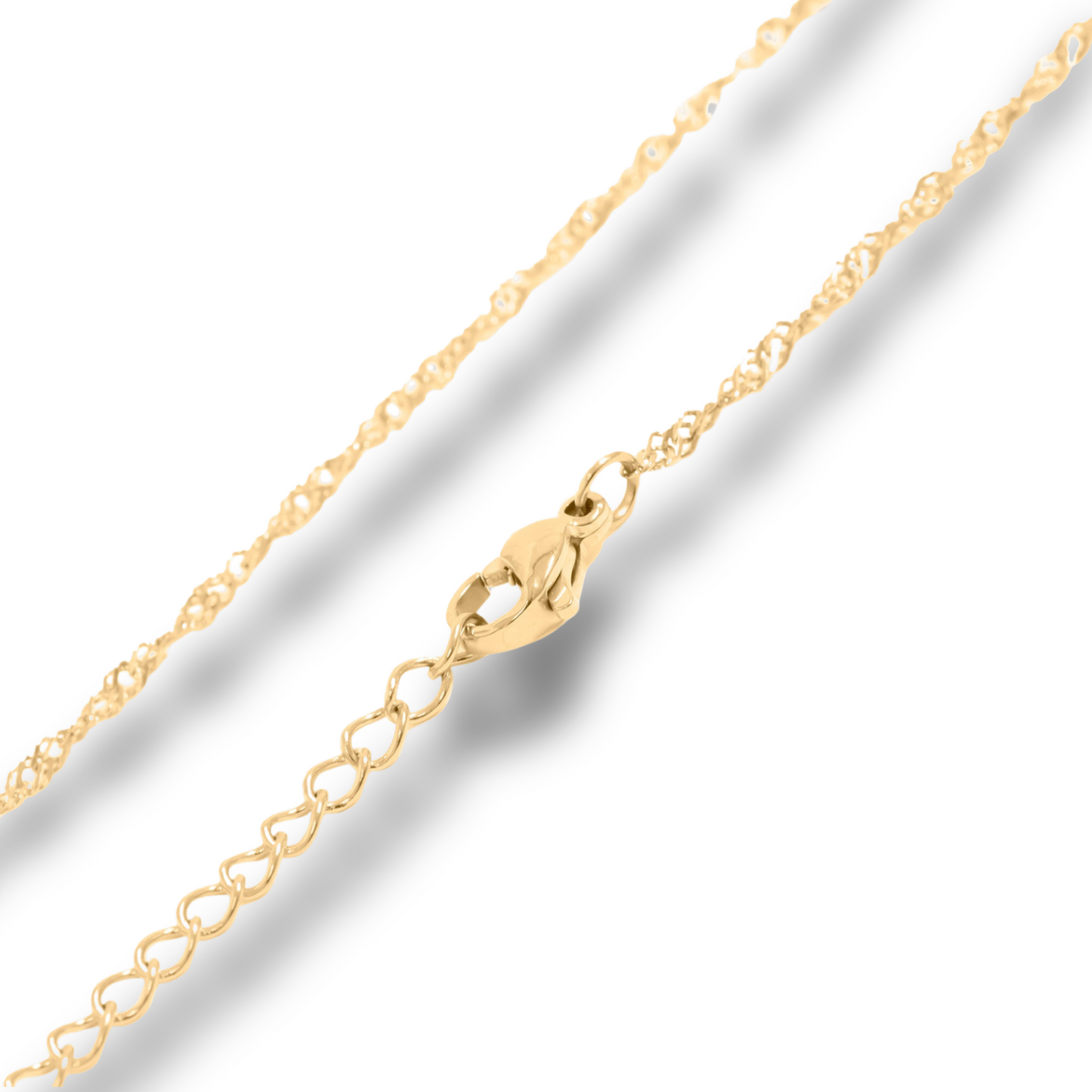 Singapore - Twisted Chain - Stainless Steel Belly Chain