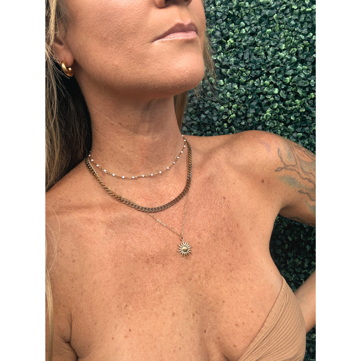 Sol Necklace Set - Gold