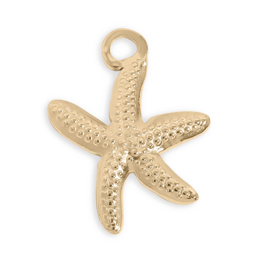 Starfish - Gold Stainless Charm Necklace