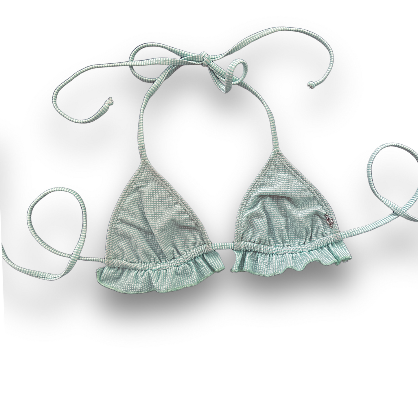 Ruffled Bikini Set - Sweet Stripe