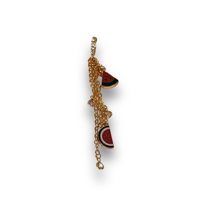 Watermelon Gold Bikini Top Charm